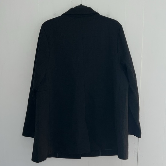 NWT Torrid Knit Black Womens Blazer ZZ8 - Picture 2 of 5